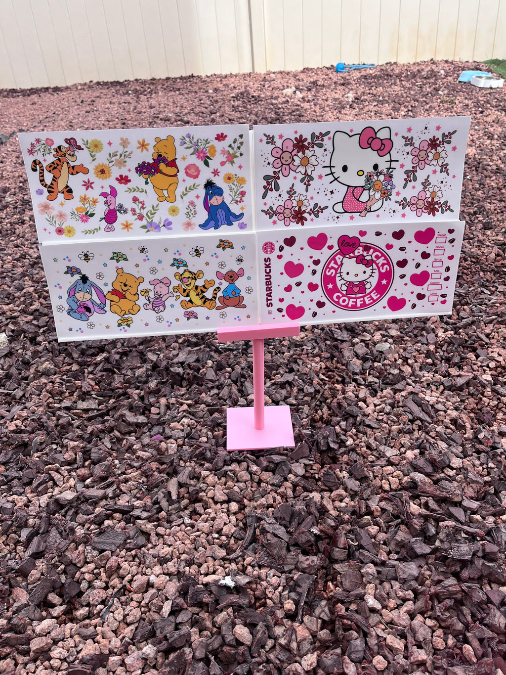 4 WRAP UV STAND HOLDER HOLDER DIGITAL FILE