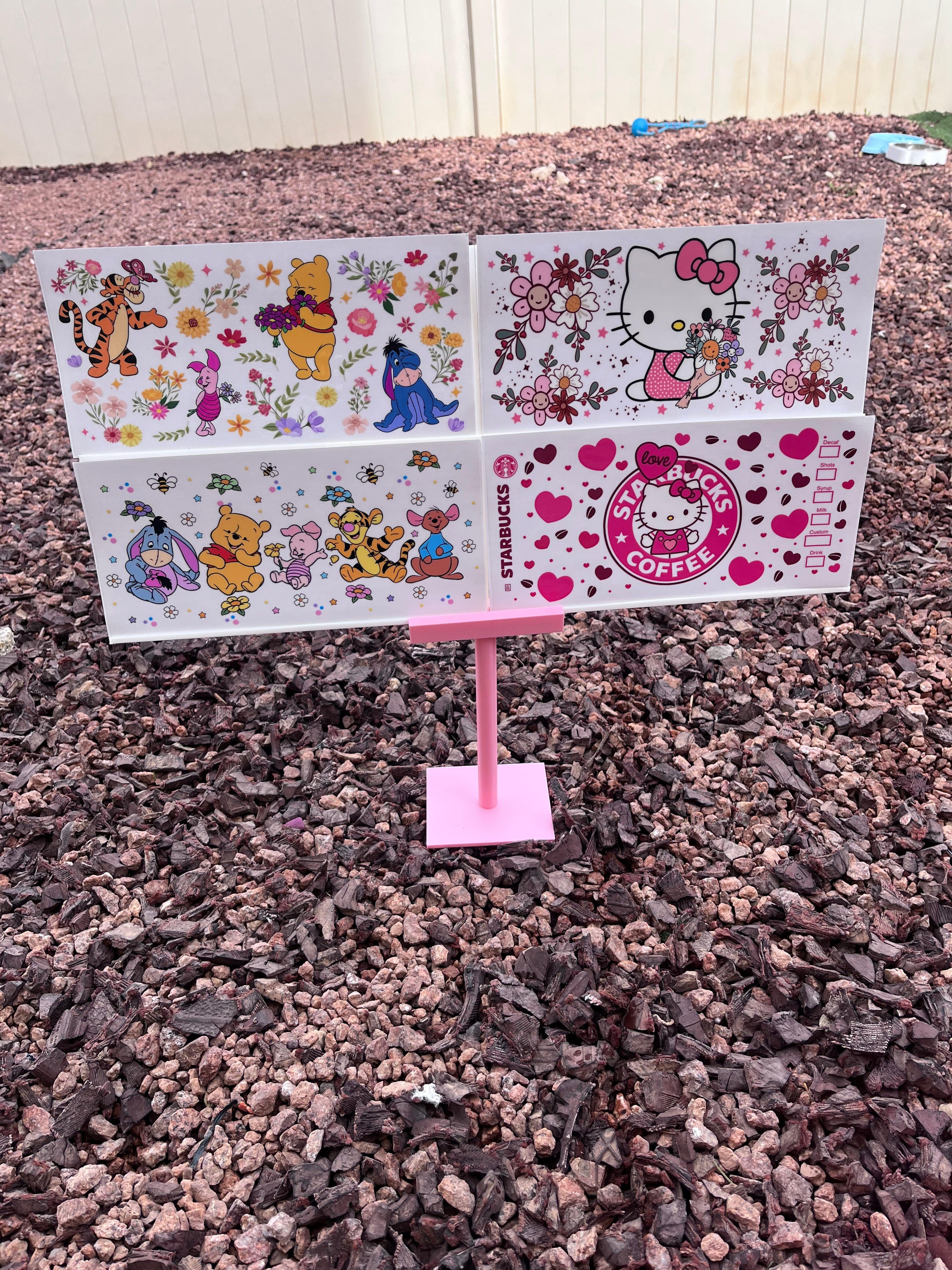 4 WRAP UV STAND HOLDER HOLDER DIGITAL FILE