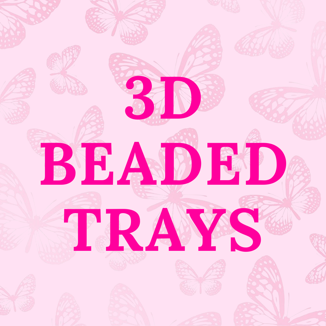 BEADED LARGE SIZE TRAY