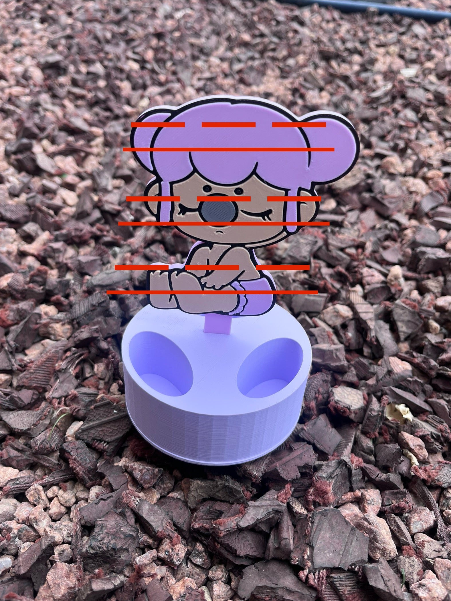 3 SLOT NANCI BABY SPINNING PHYSICAL GLUE HOLDER