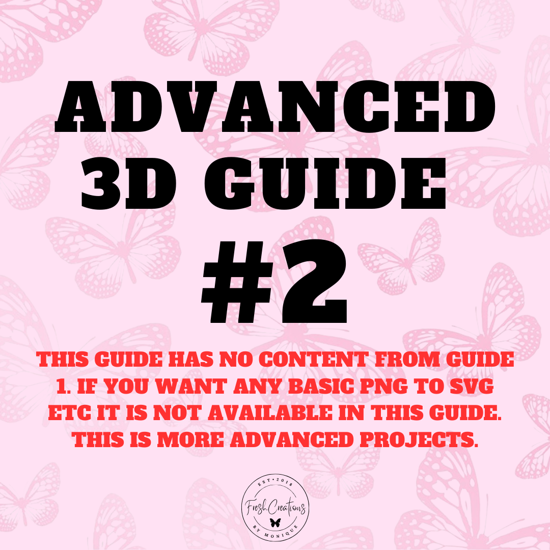 *GUIDE # 2 !! LEARN AT YOUR OWN PACE 3D GUIDE