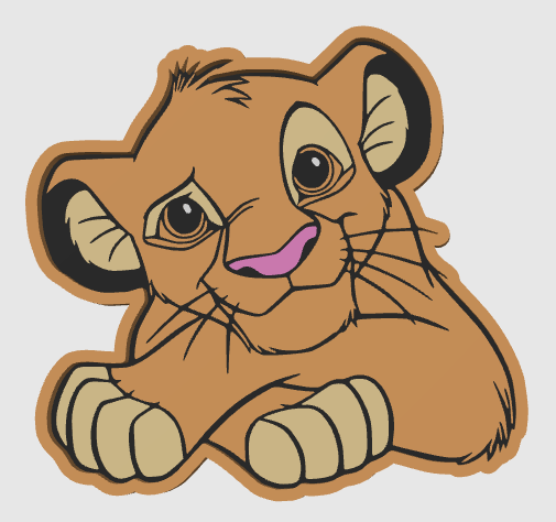 SIMBA TRINKET TRAY DIGITAL FILE
