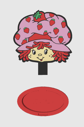 STRAWBERRY SHORTCAKE GLUE HOLDER