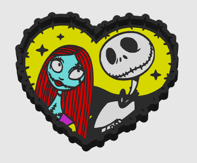 JACK AND SALLY TRINKET TRAY DIGITAL FILE