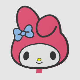 *ATTACHMENT ONLY* MY MELODY DOORABLE HOLDER DIGITAL FILE