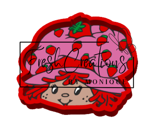 STRAWBERRY SHORTCAKE TRINKET TRAY DIGITAL FILE