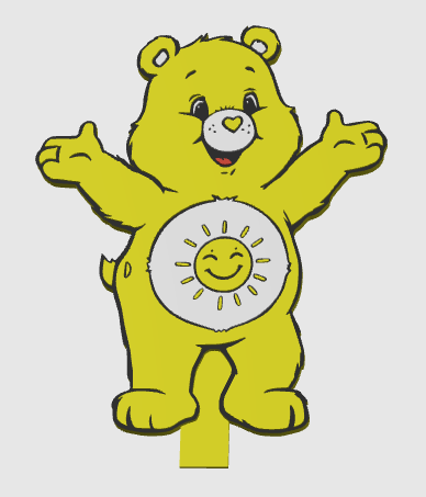 *ATTACHMENT ONLY* SUNSHINE BEAR DOORABLE HOLDER DIGITAL FILE