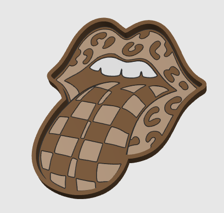 CHEETAH DISCO TONGUE TRAY DIGITAL FILE