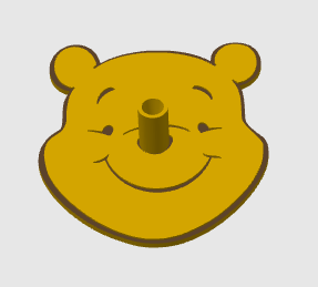 POOH 2IN1 SIZE PEN HOLDER DIGITAL FILE