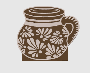 MEXI JUG TWO PIECE PEN HOLDER DIGITAL FILE