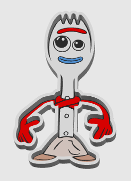 2 FORKY DESIGNS TRINKET TRAY DIGITAL FILE