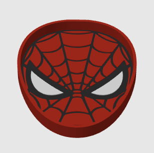 SPIDERMAN HEAD TRINKET TRAY DIGITAL FILE