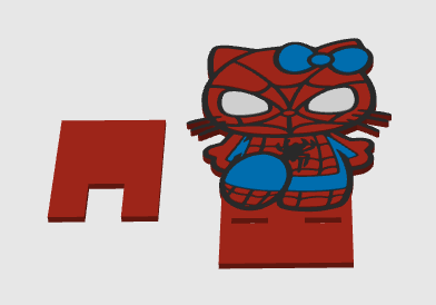 HK SPIDERMAN PHONE HOLDER DIGITAL FILE